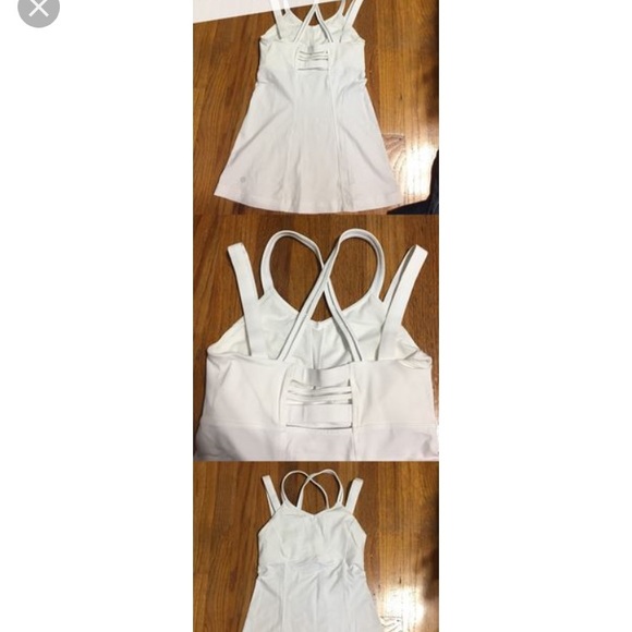 FINAL price drop! Lululemon white tank - Picture 2 of 5